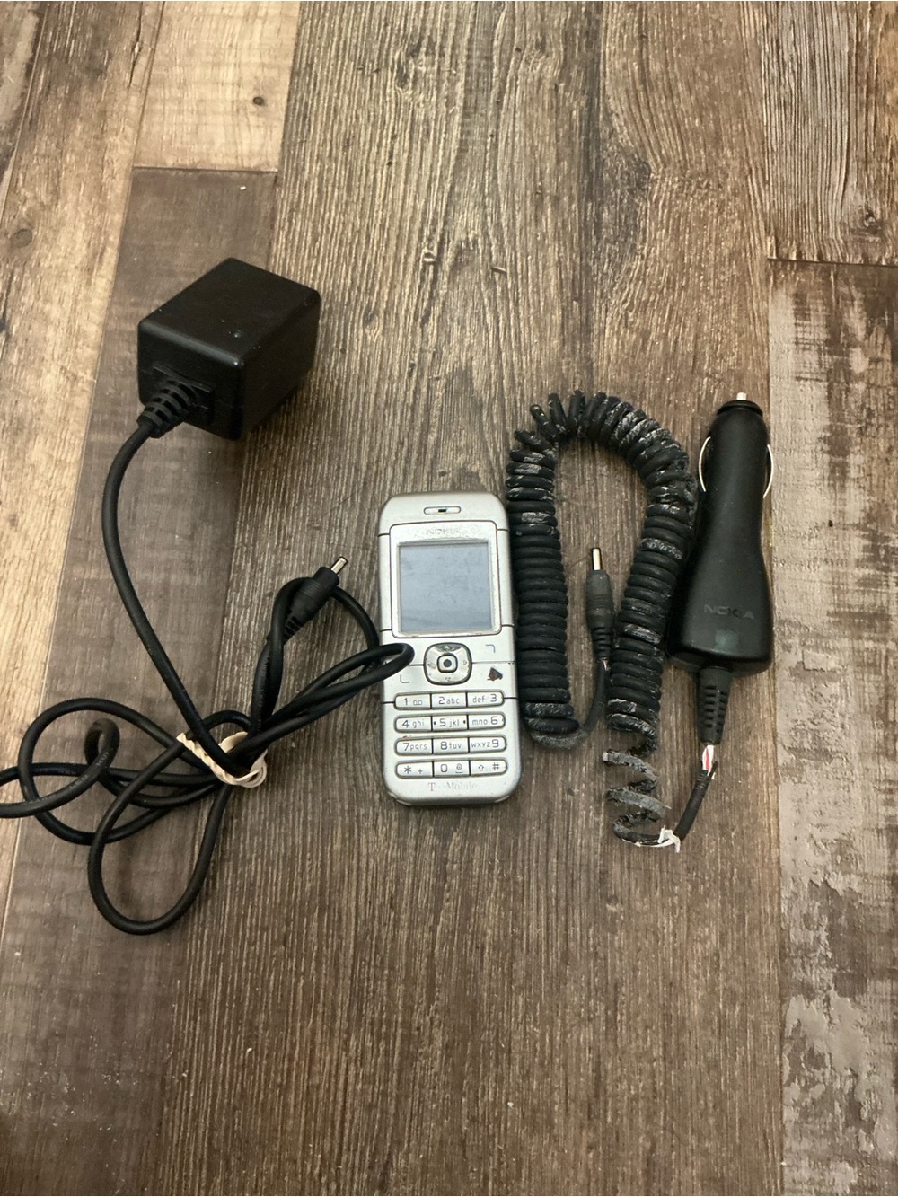 Nokia 6030 Cingular Silver Mobile Phone untested